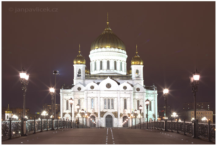 Katedrála Krista Spasitele, Moskva, Rusko