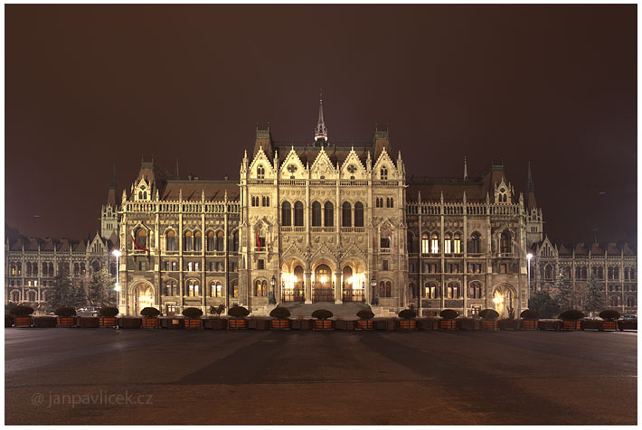 Parlament , Budapešt, východní pohled