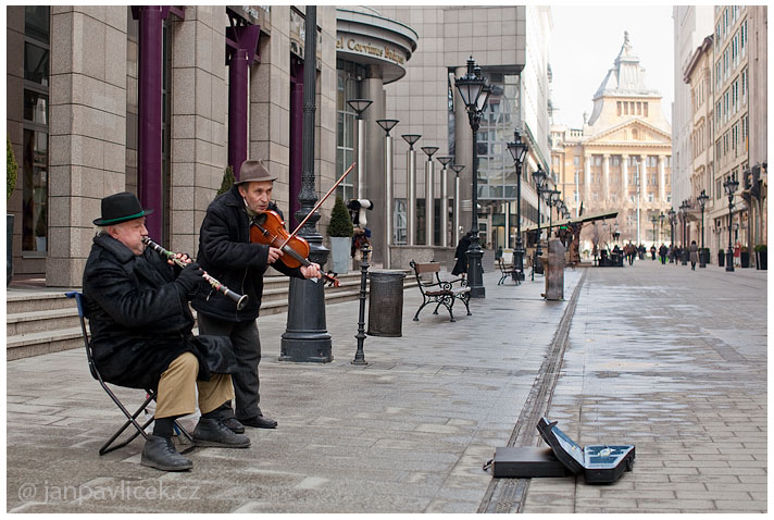 Pouliční muzikanti, Budapešt