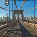 BROOKLYN BRIDGE- VÝCHOD SLUNCE | fotografie