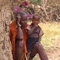 Masajové, otec a syn | fotografie