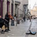 Pouliční muzikanti, Budapešt | fotografie