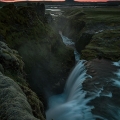 Vodopád  Little Gullfoss /Silver Falls na řece Syðri Ófæra | fotografie